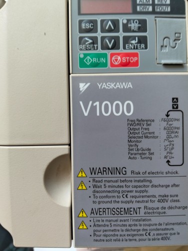 Yaskawa driver v1000 - ac,